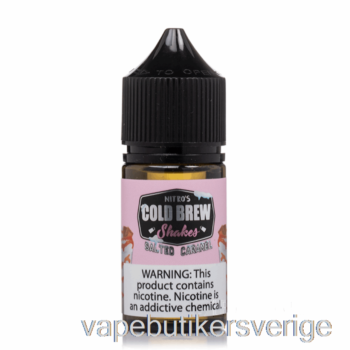 Vape Sverige Saltad Karamell - Nitros Kallbryggsalt - 30ml 25mg